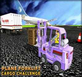 Image 2 Plane Forklift Cargo Challenge windows