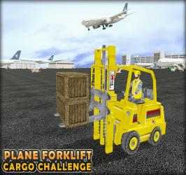 Image 1 Plane Forklift Cargo Challenge windows