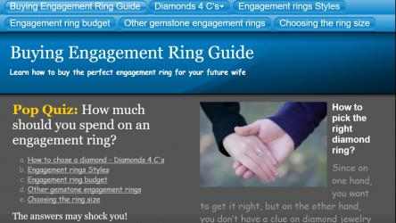 Screenshot 1 Engagement Rings Guide windows
