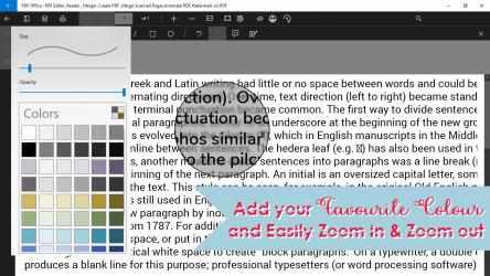 Captura 4 PDF Editor Office All In One : View Word (DOC), Excel(XLS) ,Slide(PPT) Edit ,Read ,Annotate , Merge , Signature ,Write Text on Pdf windows