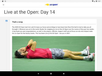 Screenshot 11 2021 US Open Tennis Championships android
