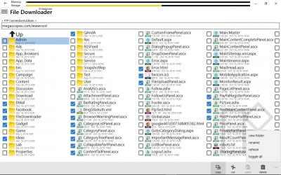 Capture 6 File Downloader windows