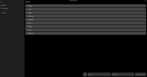 Screenshot 1 Discord Embedder windows