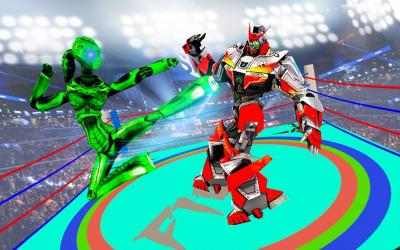 Captura de Pantalla 5 Real Robots Ring Fighting 2020 android