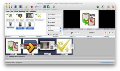 Screenshot 6 PhotoStage Free Slideshow Maker for Mac mac