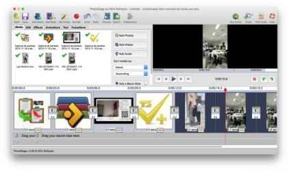 Screenshot 1 PhotoStage Free Slideshow Maker for Mac mac