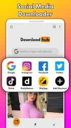 Imágen 4 Download Hub, Video Downloader android