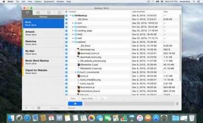 Captura de Pantalla 3 Get Backup Pro mac
