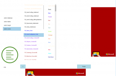 Screenshot 2 SQL-DB-Designer windows