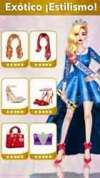 Captura de Pantalla 6 Fashion Girls Princess Makeup and Dress up Games android