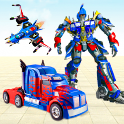 Screenshot 1 Truck Robot Transform Game android