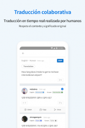 Screenshot 4 Flitto - Free translation & Language study android