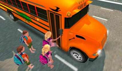 Captura de Pantalla 14 High School Bus Driving 3D android