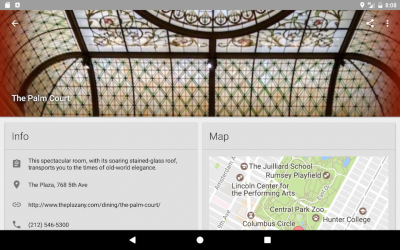 Captura 9 NYC Guide - Restaurants, Landmarks and Secrets android