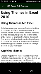 Captura 12 Learn MS Excel (Basic & Advance Course) android