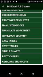 Screenshot 14 Learn MS Excel (Basic & Advance Course) android
