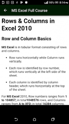 Screenshot 9 Learn MS Excel (Basic & Advance Course) android