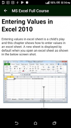 Capture 5 Learn MS Excel (Basic & Advance Course) android