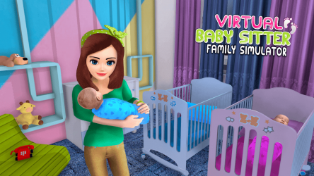 Captura de Pantalla 14 Virtual Baby Sitter Family Simulator android