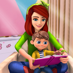 Captura de Pantalla 1 Virtual Baby Sitter Family Simulator android