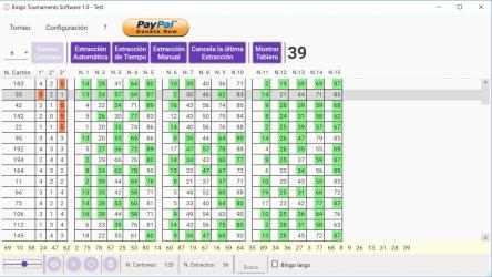 Screenshot 1 Software de torneos de bingo windows