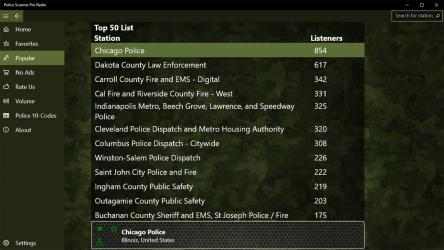 Screenshot 4 Police Scanner Pro Radio windows