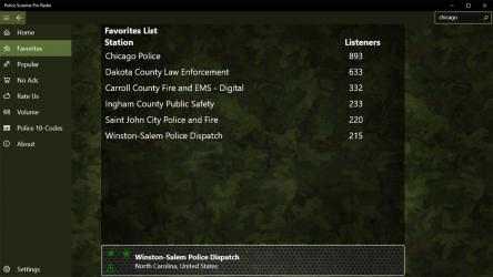 Screenshot 7 Police Scanner Pro Radio windows