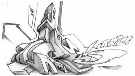 Screenshot 6 Drawing Pencil Graffiti Arts android