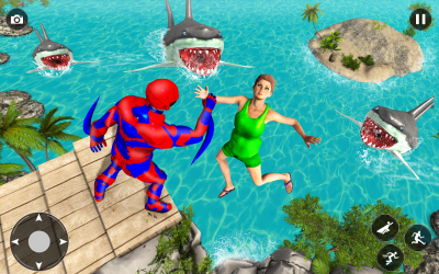 Screenshot 2 Superhero Police Speed Hero:Rescue Mission android