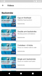 Captura de Pantalla 7 MySwimPro - Entrenamientos de Natación android