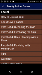 Screenshot 5 Beauty Parlour Complete Course android