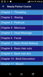 Screenshot 2 Beauty Parlour Complete Course android