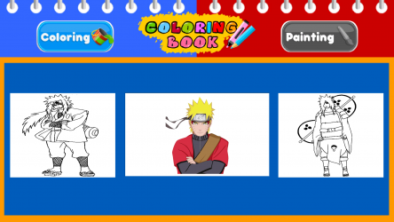 Captura de Pantalla 8 Naruto Coloring Book and Painting windows