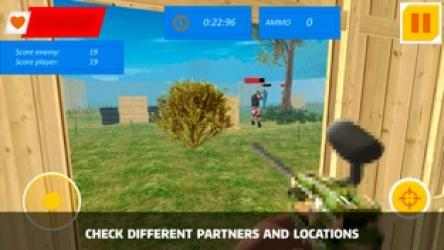 Captura de Pantalla 3 Shooting Blast - Paintball Gun iphone