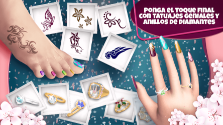 Screenshot 4 Juegos de manicura y pedicura: Diseños de uñas 💅 android