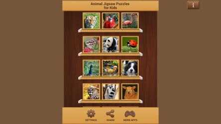Screenshot 8 Animal Jigsaw Puzzles for Kids windows