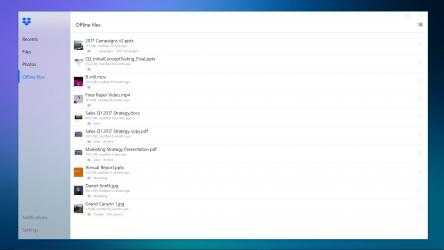 Screenshot 5 Dropbox para modo S windows