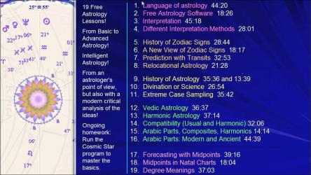 Capture 6 Astrology Made Simple windows