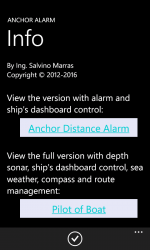 Screenshot 8 Anchor Alarm windows