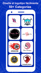 Captura de Pantalla 3 Crear Logos diseño Logotipos android