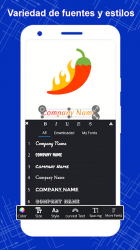 Captura de Pantalla 6 Crear Logos diseño Logotipos android