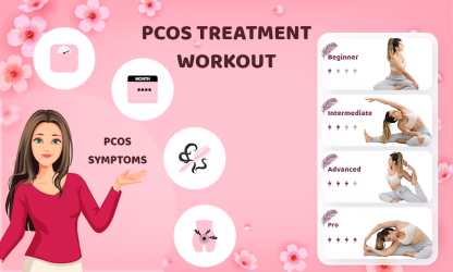 Captura 2 PCOS Treatment Exercise at Home - PCOD Cure Yoga android
