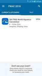 Captura de Pantalla 3 FINA World Aquatics Convention android