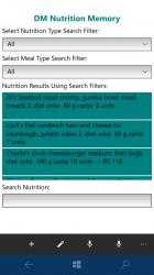 Captura de Pantalla 6 DM Nutrition Memory windows