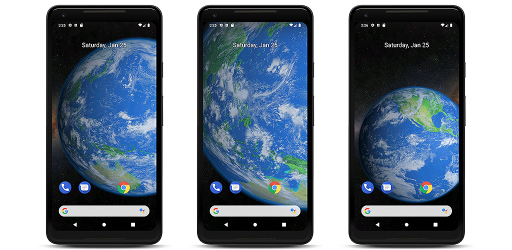 Captura 2 Earth 3D live wallpaper android