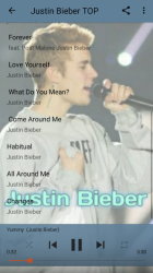 Capture 5 J-U-S-T-I-N B-I-E-B-E-R - Ready sing for fans android