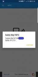Screenshot 5 Consulta Bip! NFC android