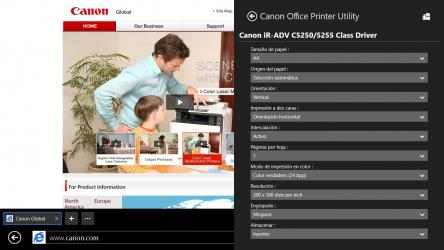 Screenshot 3 Canon Office Printer Utility windows