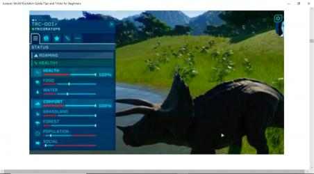 Captura de Pantalla 1 Jurassic World Evolution Guide-Tips and Tricks for Beginners windows