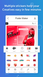 Captura de Pantalla 8 Poster Maker, Flyers, Banner, Logo Ads Page Design android